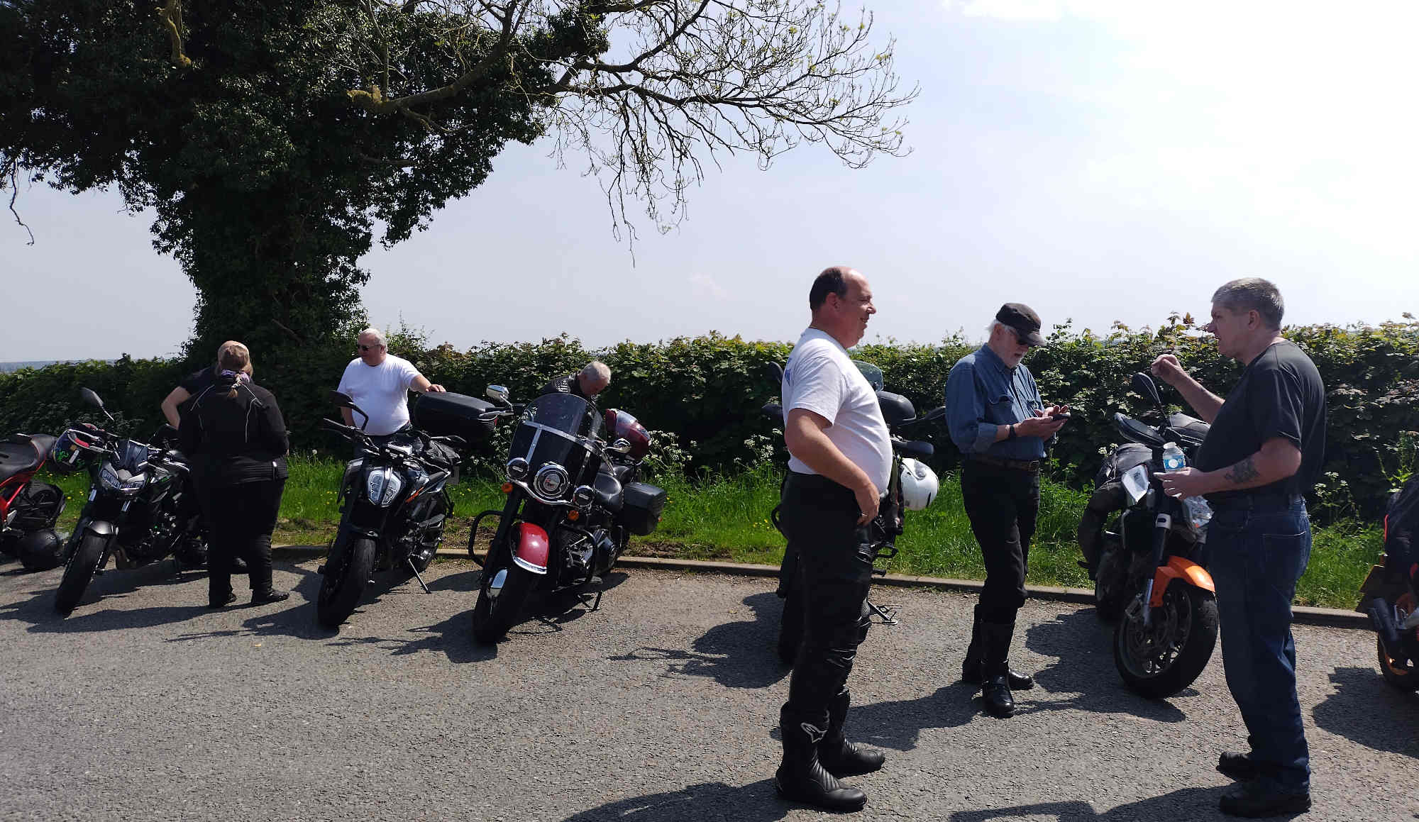 Rideout to Two Flags Cafe